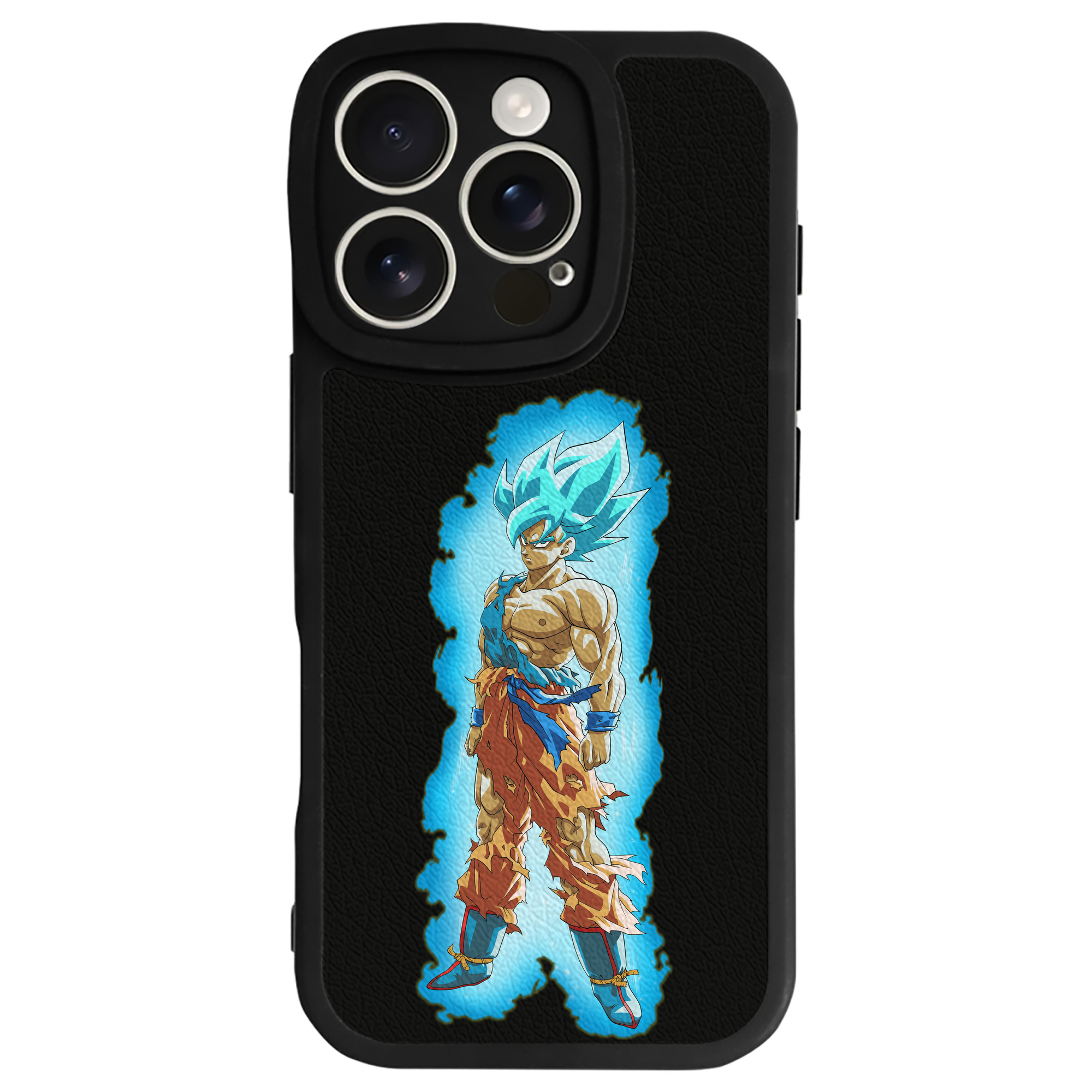 （画像用） ドラゴンボール 孫悟空（そん ごくう）Son Goku カカロット DRAGON BALL Kakarotto 【iPhone 16シリーズ対応】シリコンスマホケース（レザー調） 材質：シリコン